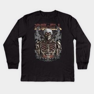 Attack on titans Kids Long Sleeve T-Shirt